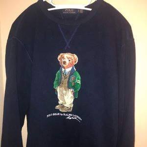 polo bear crew neck
